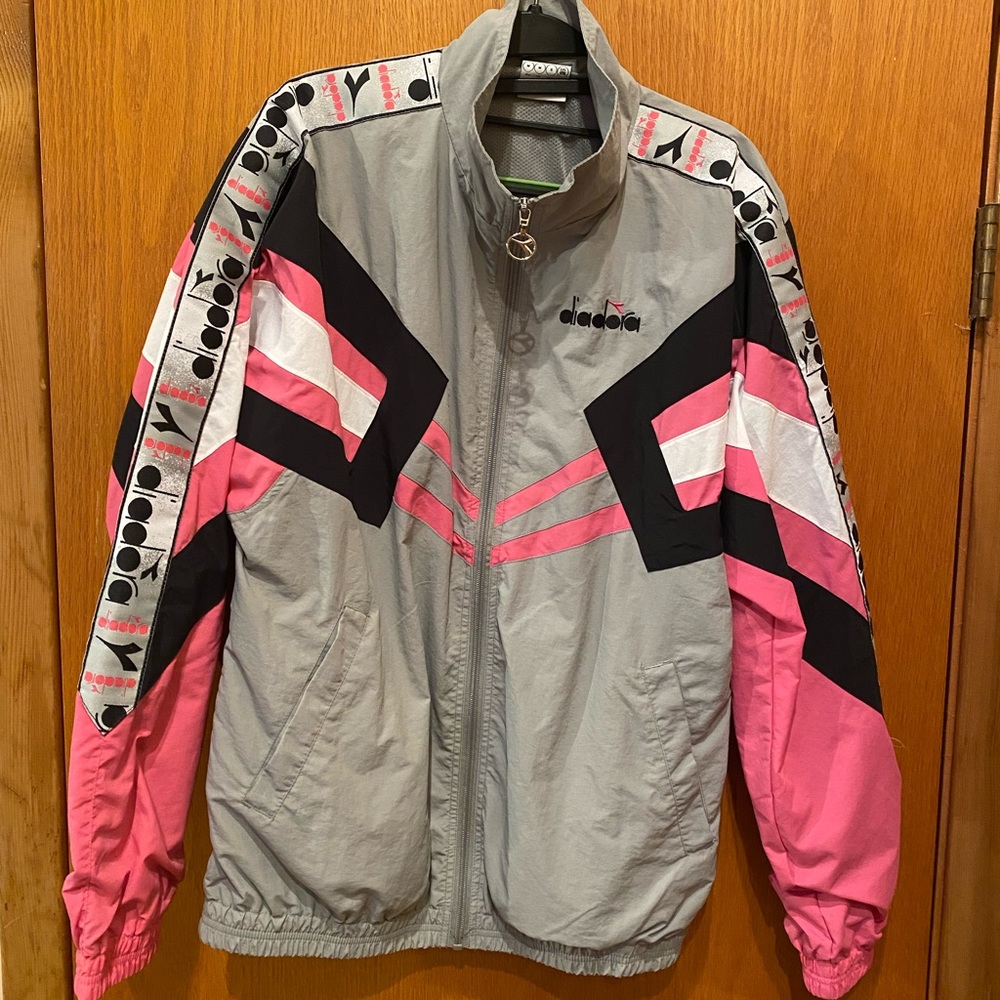 Diadora full zip windbreaker M